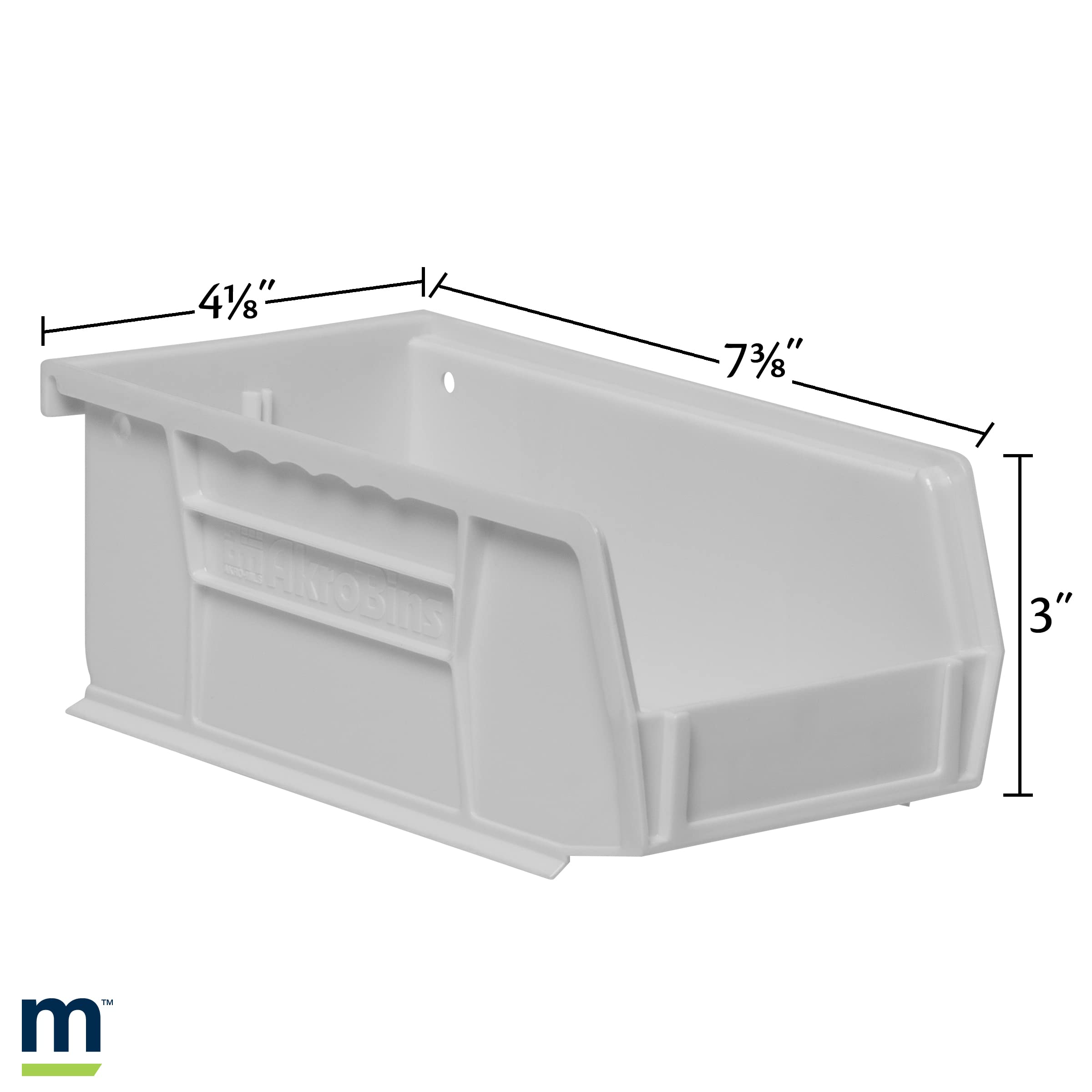 Foto 4 | Contenedor de Plástico Akro-mils 30220 24 Unidades Amarillo - Venta Internacional