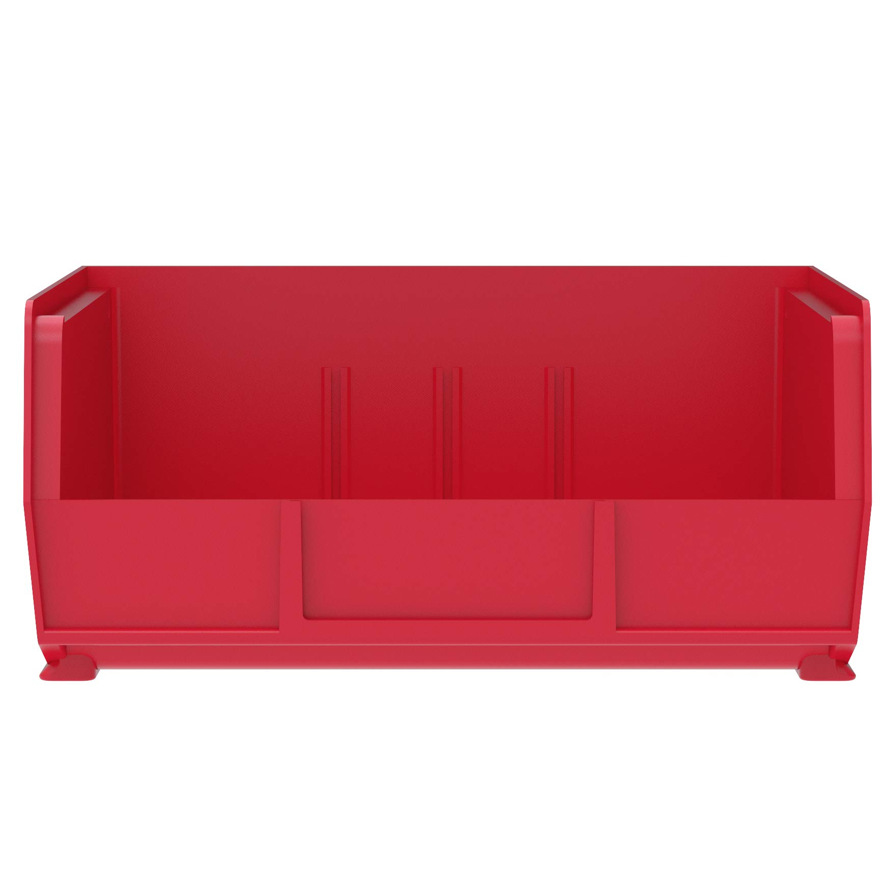 Foto 4 pulgar | Contenedor de Almacenamiento Akro-mils 30235 de Plástico Paquete de 6 Unidades Rojos - Venta Internacional