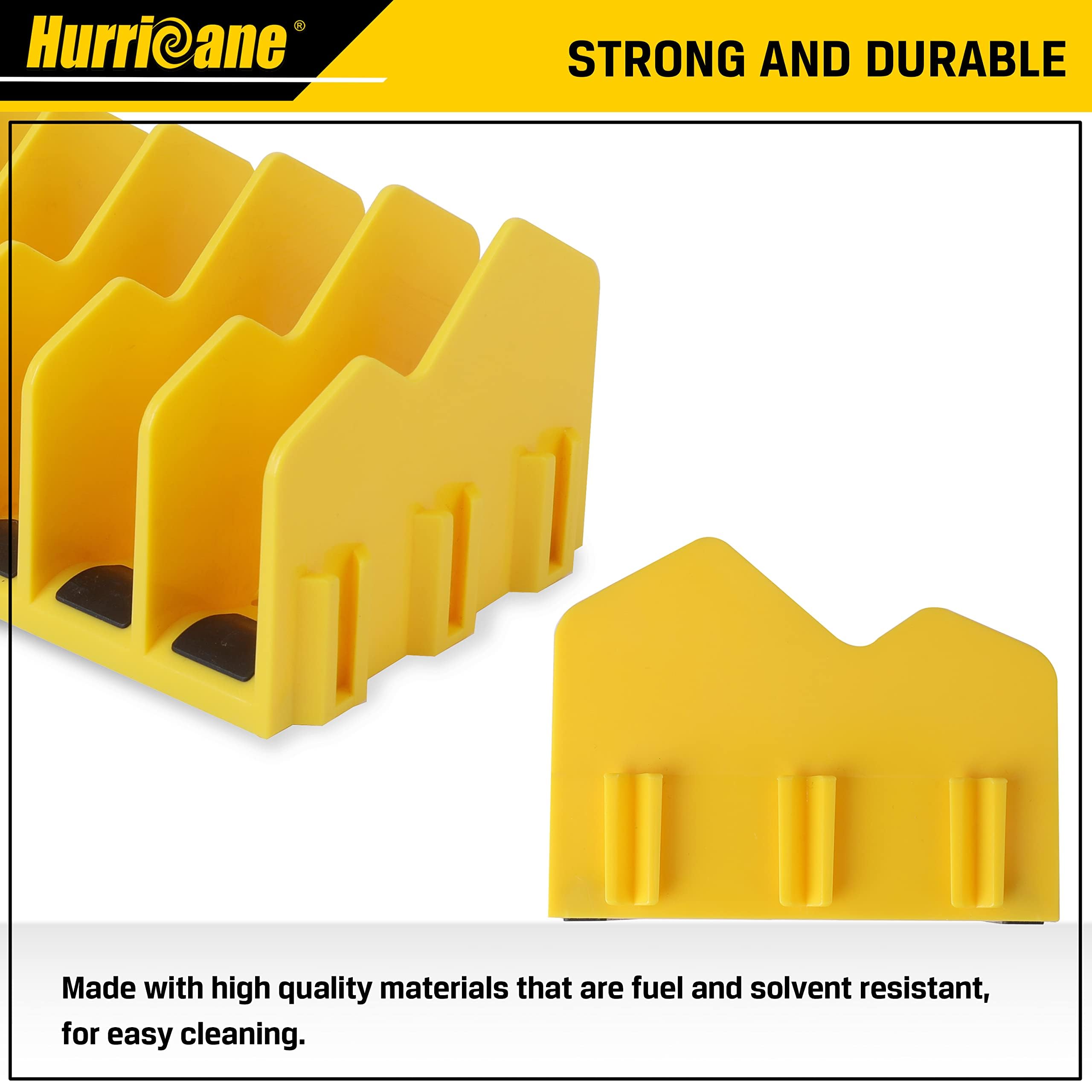 Foto 8 pulgar | Organizador de Alicates Hurricane con 10 Ranuras y Base Antideslizante Amarillo - Venta Internacional