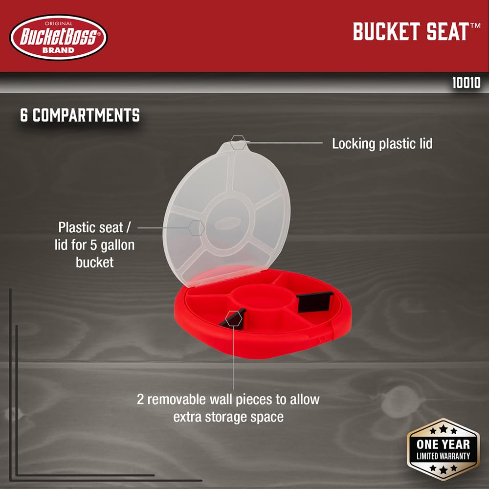 Foto 3 pulgar | Caja Organizadora Bucket Boss de Herramientas-Venta Internacional