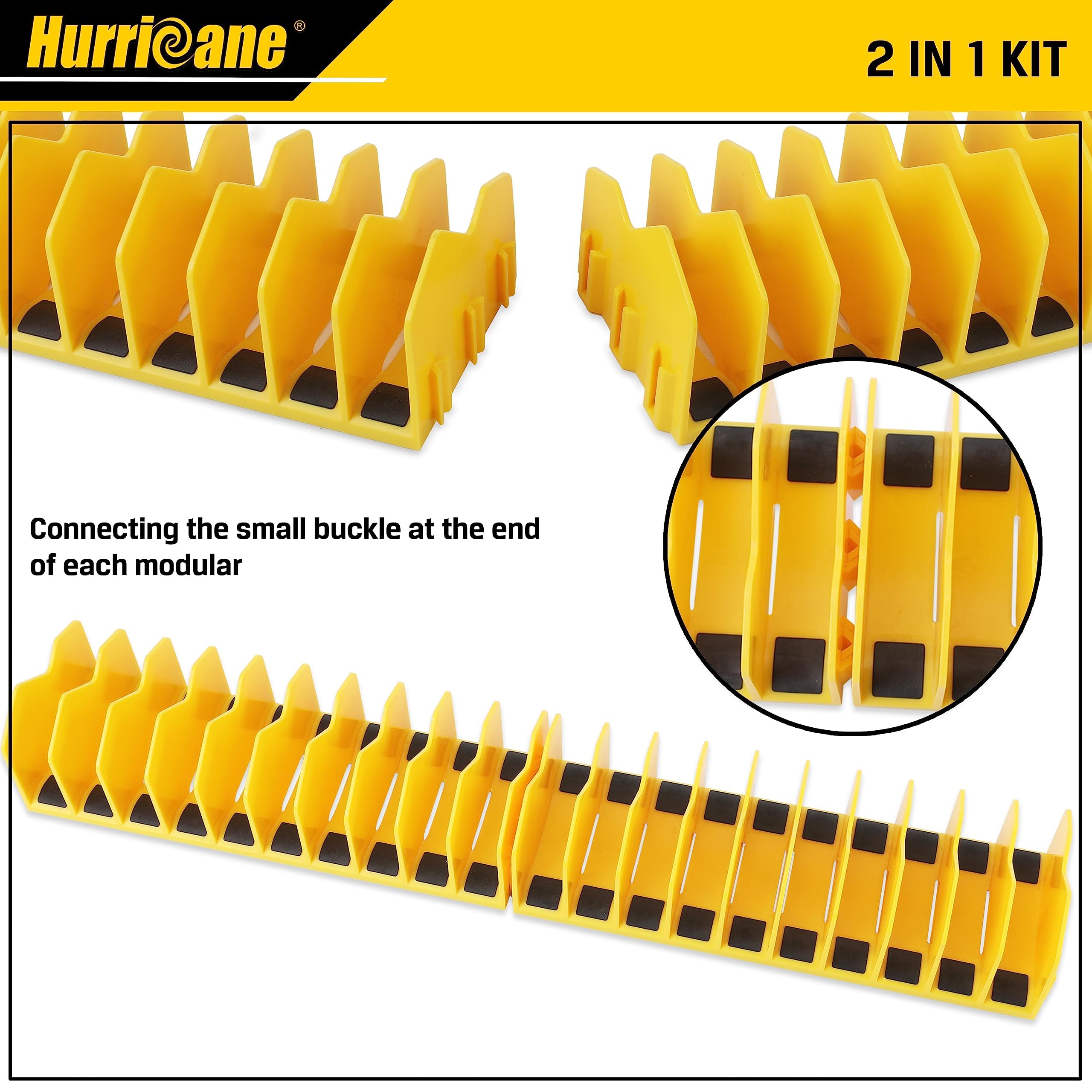Foto 7 pulgar | Organizador de Alicates Hurricane de 10 Ranuras con Base Antideslizante Paquete de 2 - Venta Internacional