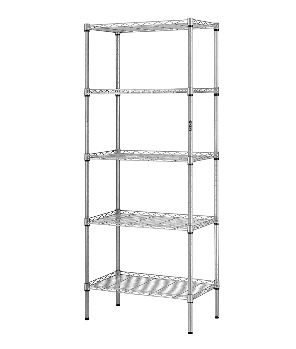 Foto 1 | Estante Organizador Metálico de 5 Niveles Plateado
