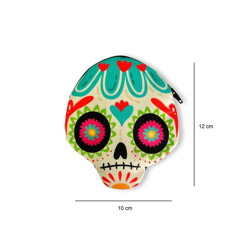 Foto 3 pulgar | Monedero Calavera De Azúcar