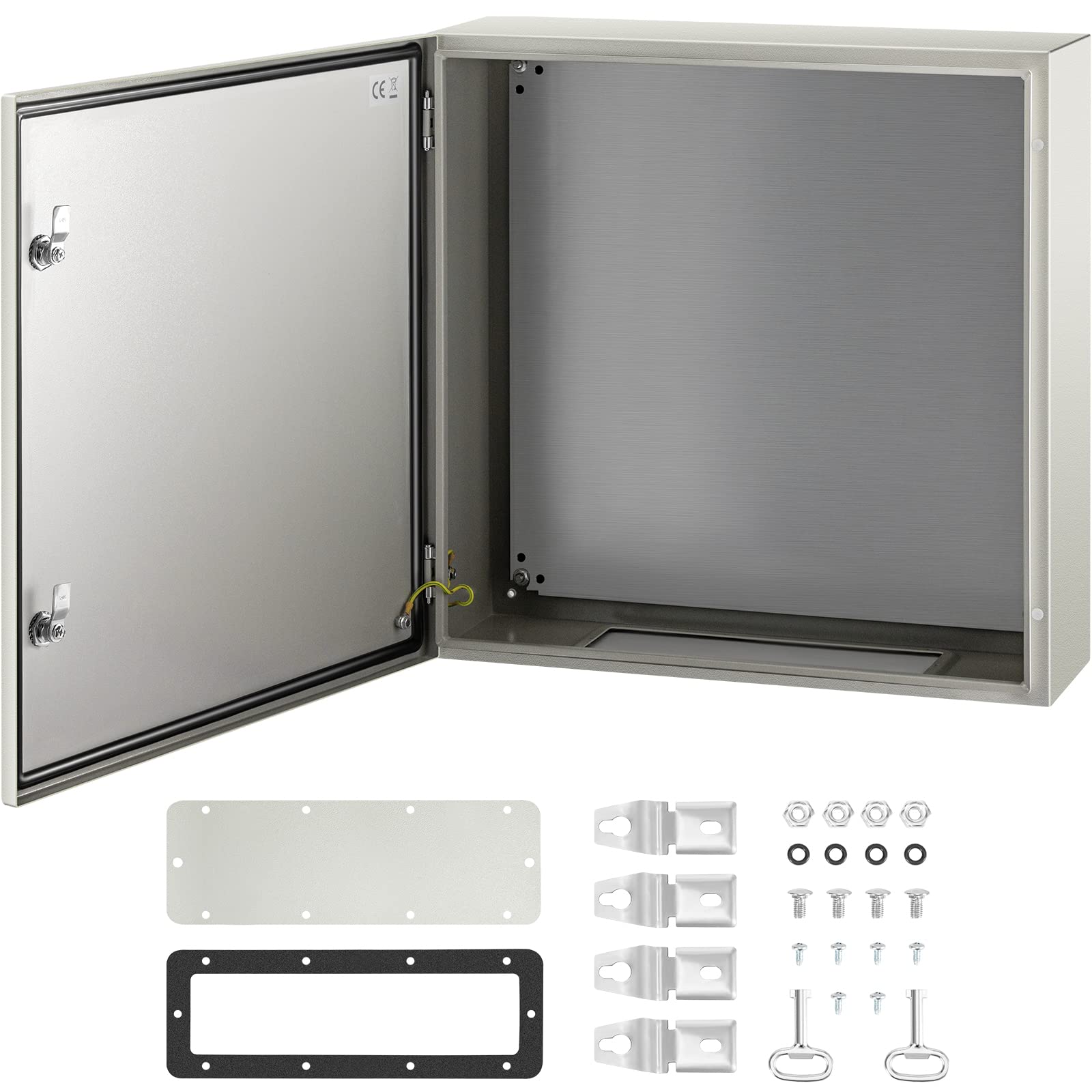 Foto 2 pulgar | Caja Eléctrica De Acero Vevor Nema 4x Carcasa 60x60x20 Cm Ip66 - Venta Internacional.