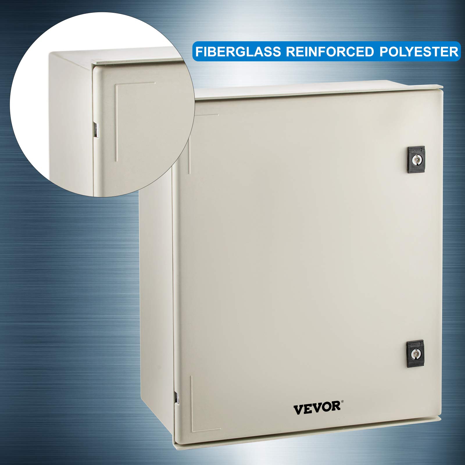 Foto 3 pulgar | Caja Eléctrica Vevor Fiberglass 50x40x20cm Ip65 - Venta Internacional.