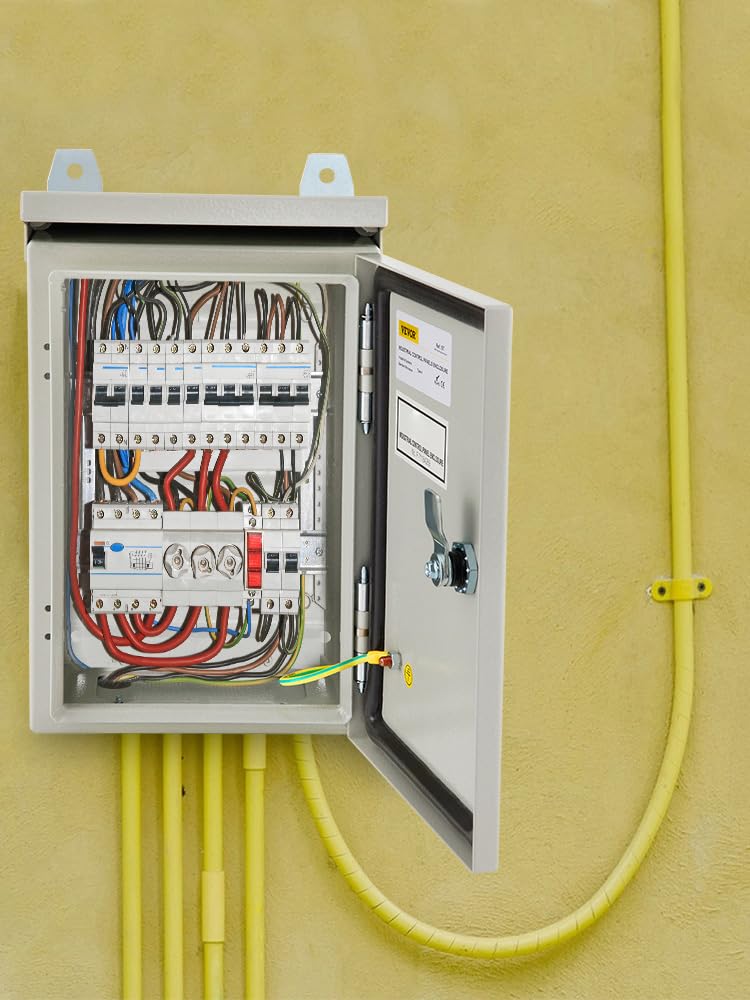 Foto 3 pulgar | Caja Eléctrica Vevor 24x24x8 Cm Nema 4 Ip65 Impermeable - Venta Internacional.