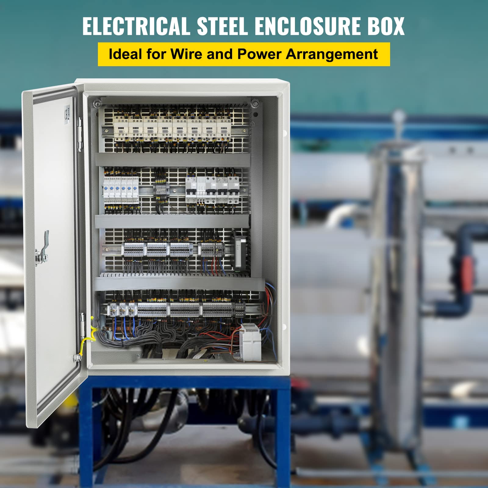 Foto 2 | Caja Eléctrica Vevor Carbon Steel Ip66 40x30x15cm - Venta Internacional.
