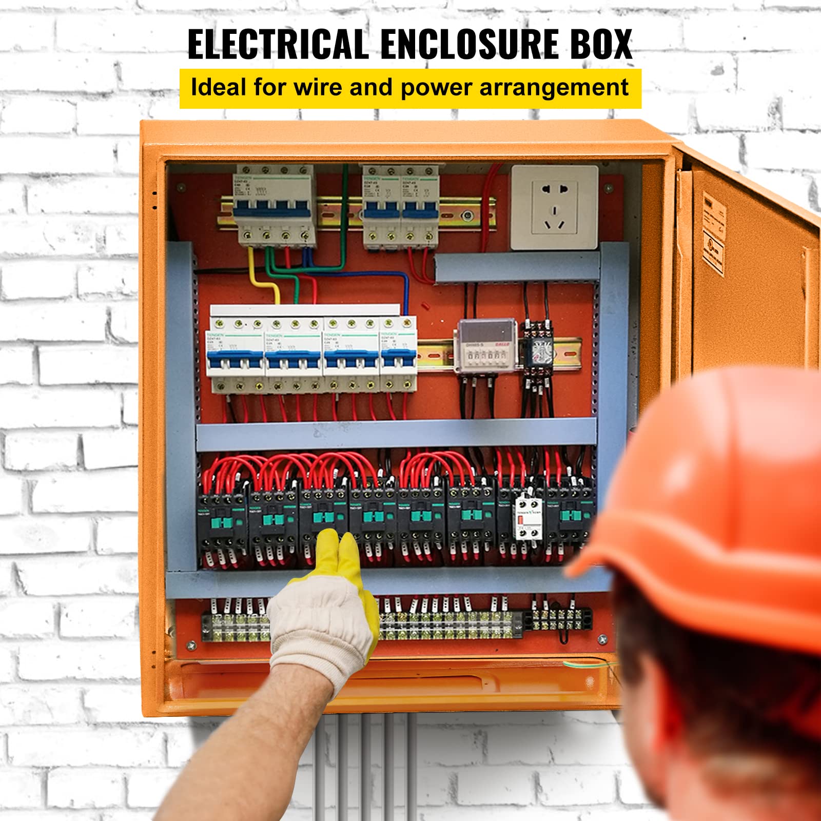 Foto 2 | Caja Eléctrica Vevor 20x20x6 Cm Nema 4 Ip65 Impermeable - Venta Internacional.