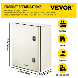 Foto 7 | Caja Eléctrica VEVOR - Venta Internacional