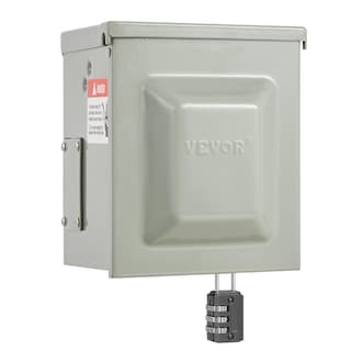Foto 1 | Caja de Enchufe Eléctrica para Exterior VEVOR con Doble Receptáculo GFCI de 20A - Venta Internacional