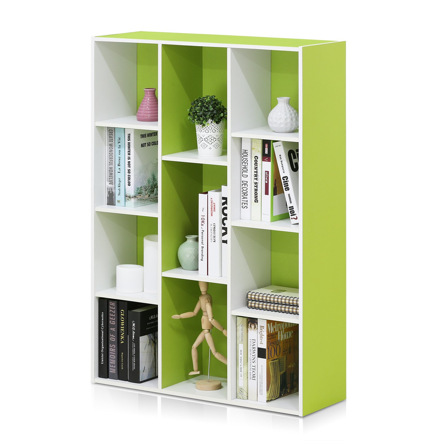 Foto 4 | Estante Furinno 11107wh-gr 7 Reversible 11 Cubos - Venta Internacional