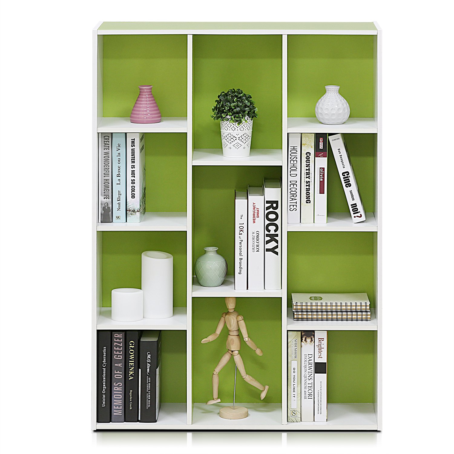 Foto 5 | Estante Furinno 11107wh-gr 7 Reversible 11 Cubos - Venta Internacional