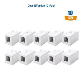 Foto 7 | Surface Mount Box Cable Matters, Certificado Ul, Paquete De 10 Unidades, Color Blanco - Venta Internacional.