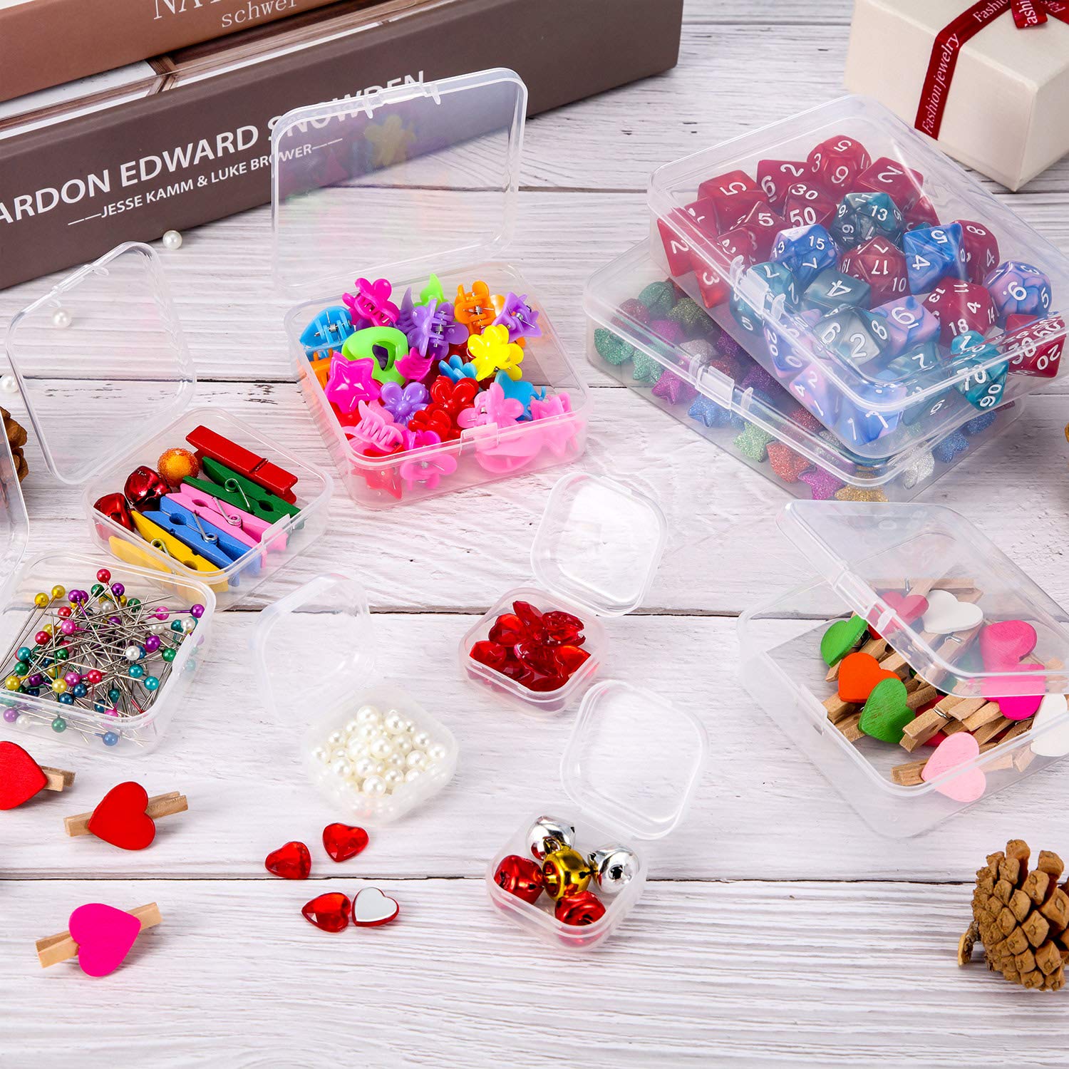 Foto 4 | Contenedores De Almacenamiento Satinior Beads Crafts Jewelry, 24 Paquetes - Venta Internacional.