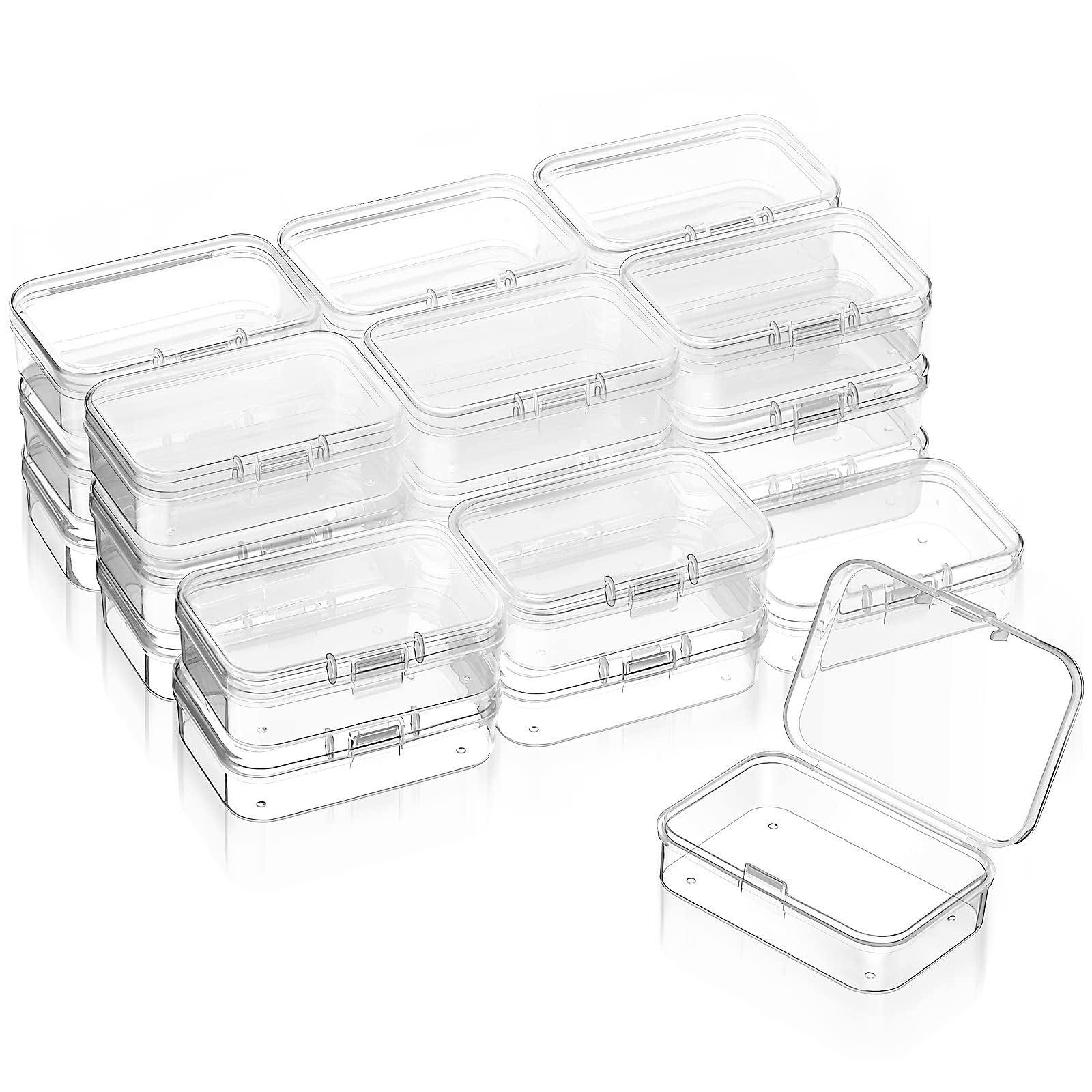 Foto 2 pulgar | 24 Paquetes De Recipientes Pequeños De Plástico Transparente Satinior Con Tapa - Venta Internacional.