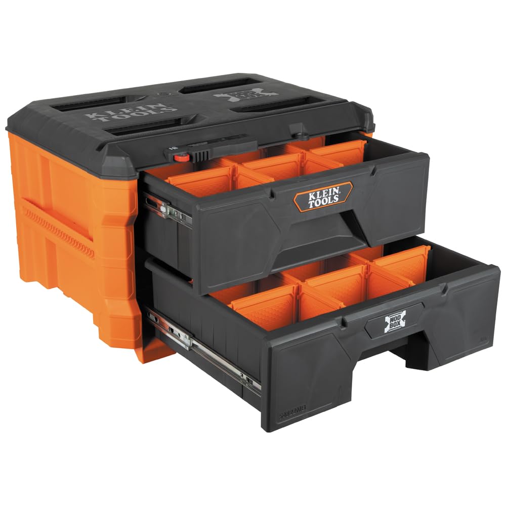 Foto 2 pulgar | Caja De Herramientas Modbox Con Dos Cajones Con Compartimentos De Almacenamiento Ajustables - Venta Internacional.