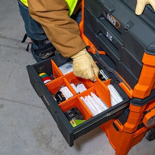 Foto 7 | Caja De Herramientas Modbox Con Dos Cajones Con Compartimentos De Almacenamiento Ajustables - Venta Internacional.