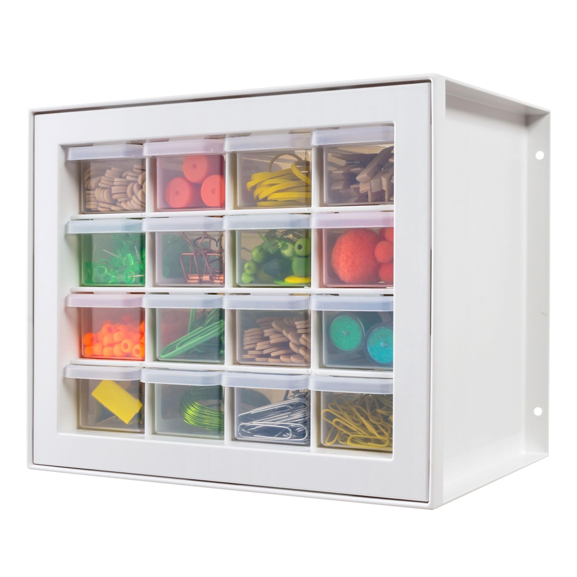 Foto 2 pulgar | Craft Cabinet Storage Iris Usa, 16 Cajones, Piezas De Color Blanco - Venta Internacional.
