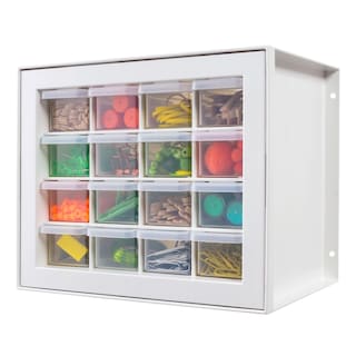Foto 1 | Craft Cabinet Storage Iris Usa, 16 Cajones, Piezas De Color Blanco - Venta Internacional.