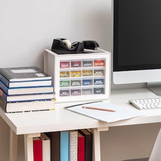 Foto 5 | Craft Cabinet Storage Iris Usa, 16 Cajones, Piezas De Color Blanco - Venta Internacional.