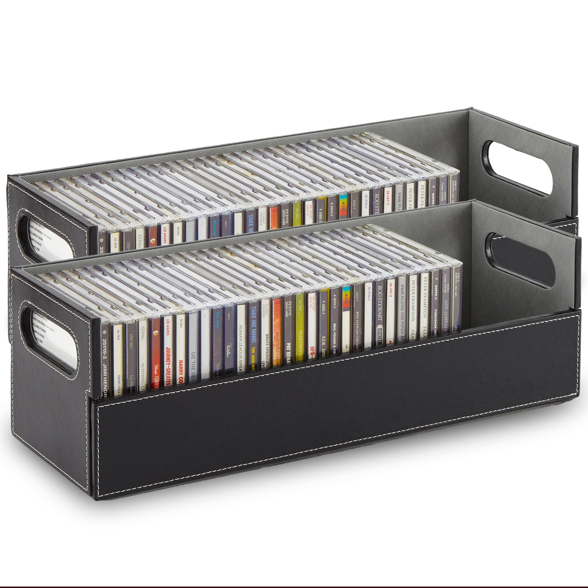 Foto 1 | Caja De Almacenamiento De Cd Stock Your Home Organizer Para 40 Cd - Venta Internacional.
