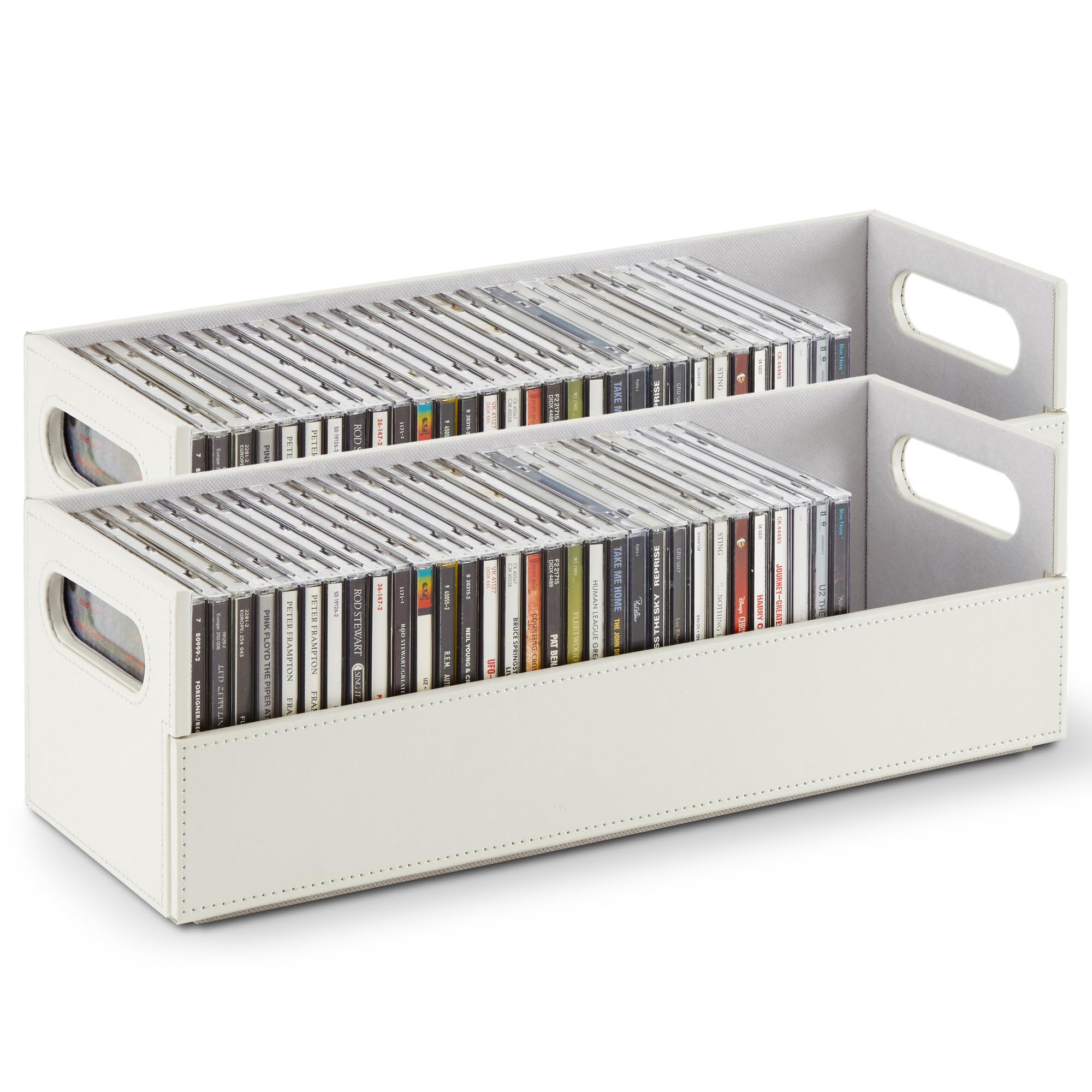 Foto 2 pulgar | Caja De Almacenamiento De Cd Stock Your Home Organizer Para 40 Cd - Venta Internacional.
