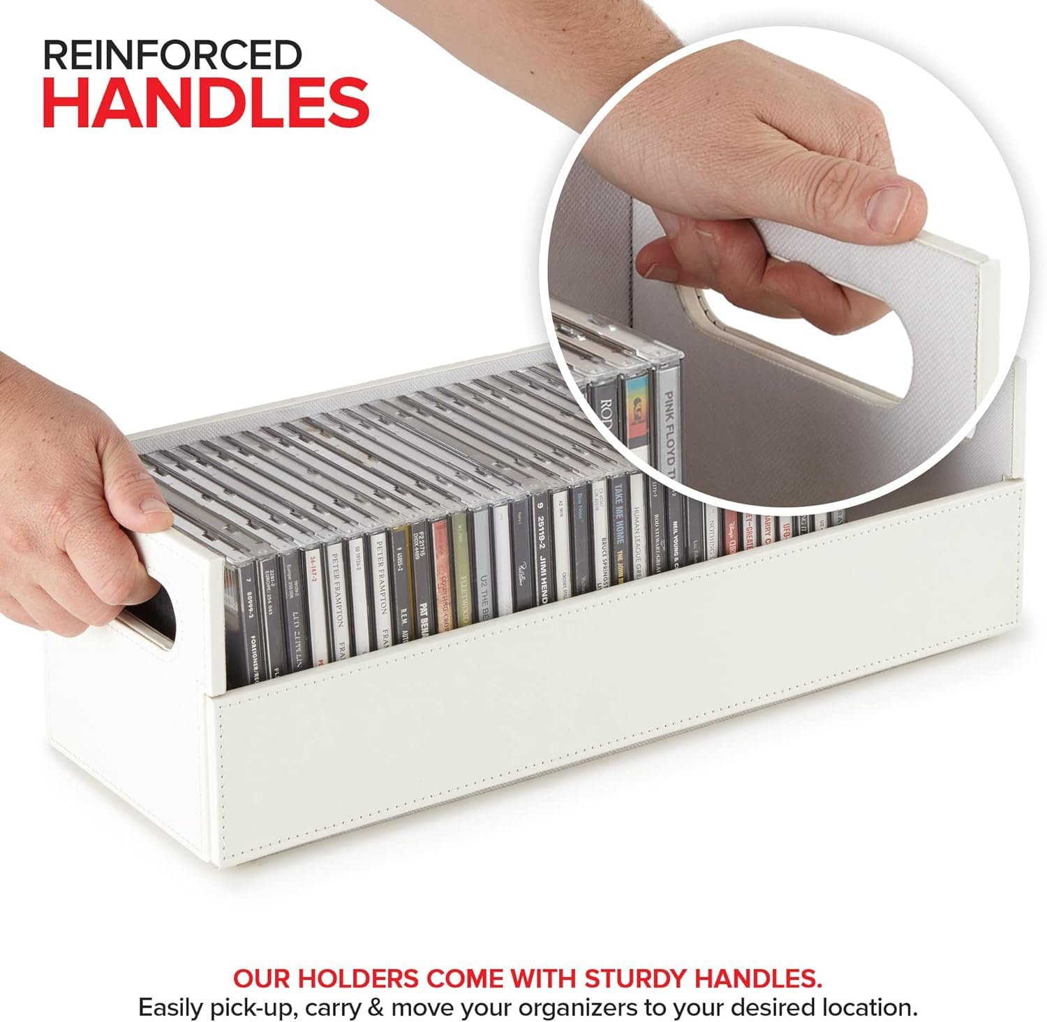 Foto 8 pulgar | Caja De Almacenamiento De Cd Stock Your Home Organizer Para 40 Cd - Venta Internacional.