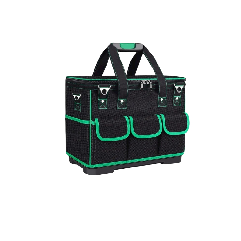 Bolsa porta Herramientas color Negro con Verde $1,219