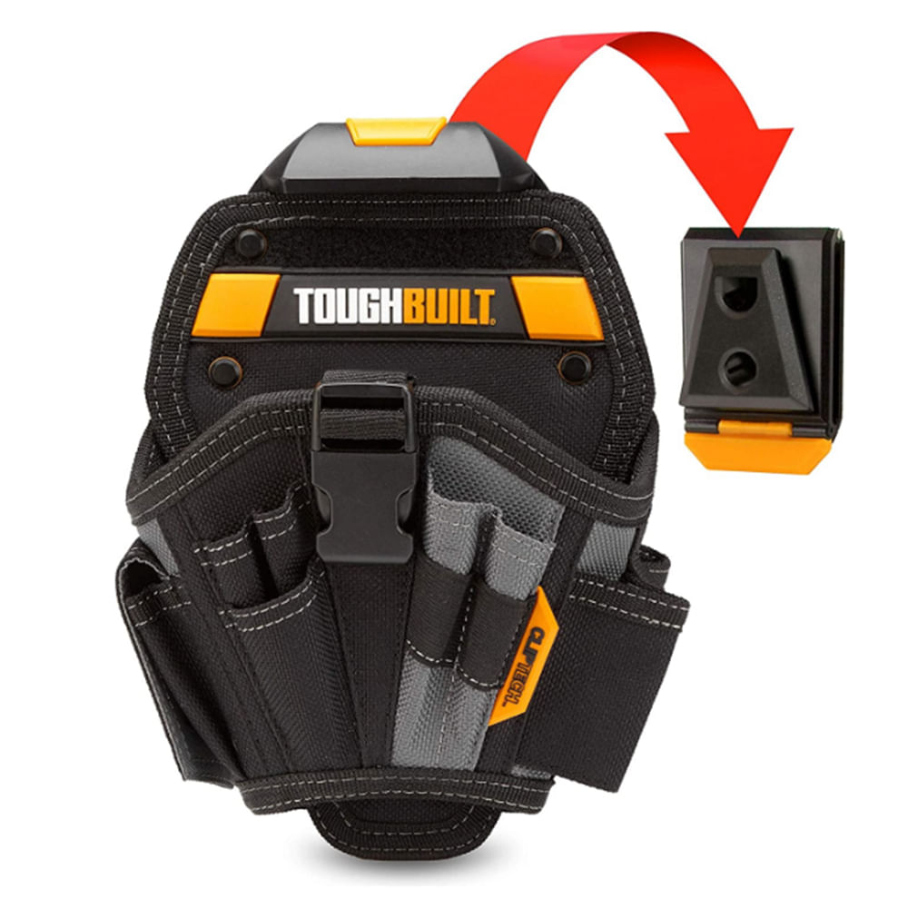 Foto 3 pulgar | Funda para Taladro TOUGHBUILT TB-CT-20-L color Negro con 13 Bolsillos