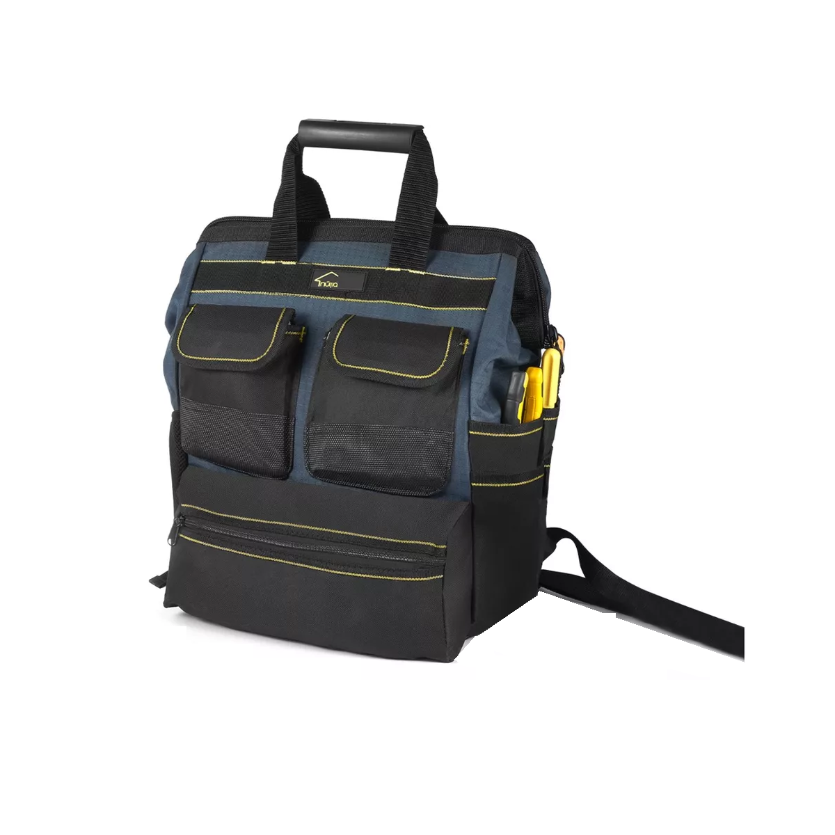 Mochila Para Herramientas Gran Capacidad Y Antideslizante Eo Safe Imports  Esi-9309 Multicolor