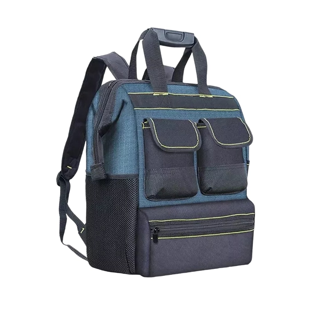 Mochila Multifuncional Para Herramientas De Electricista Azul Marino $1,339