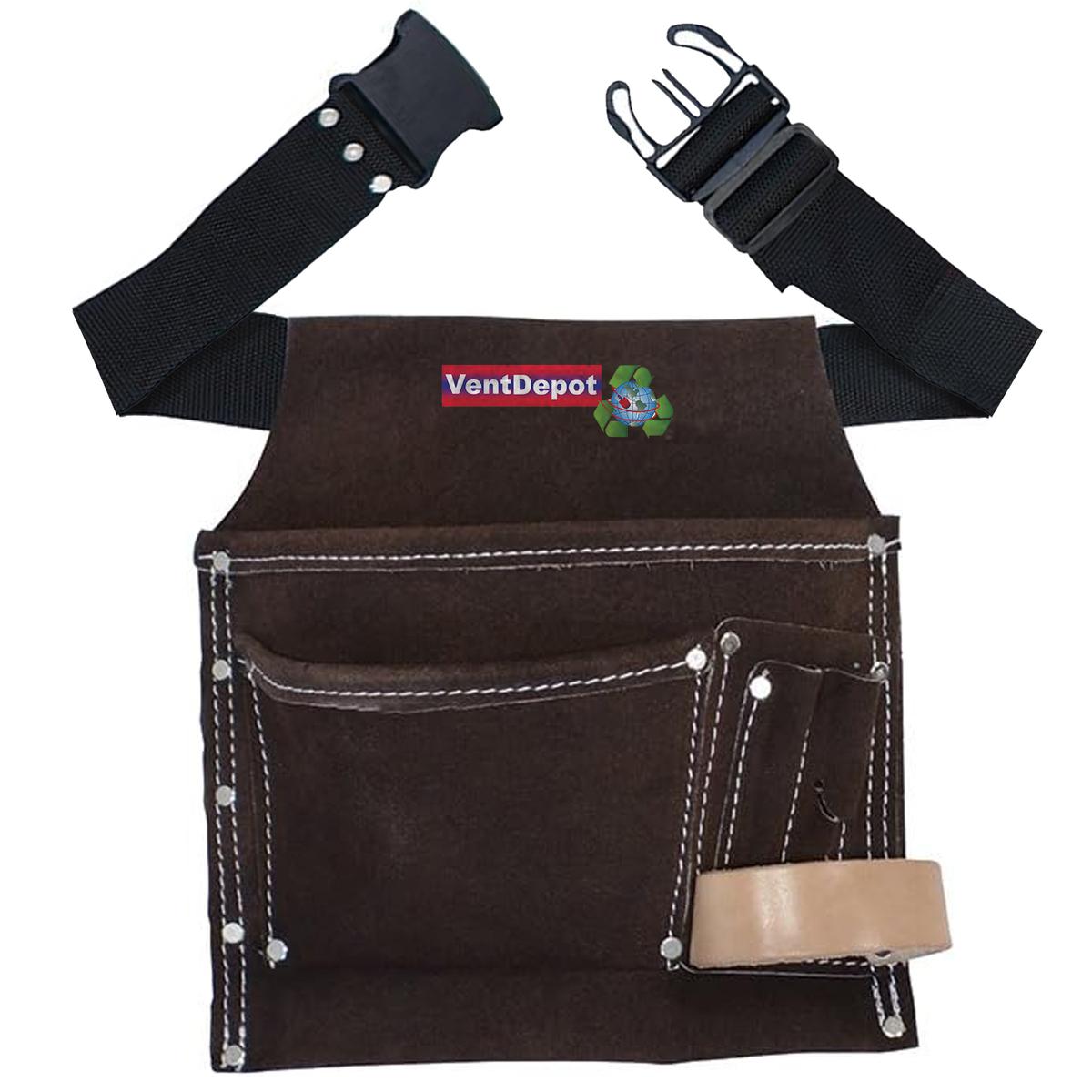 Bolsa Porta Herramienta Ajustable Ventdepot  Mxsoa-001 1 Pieza Café