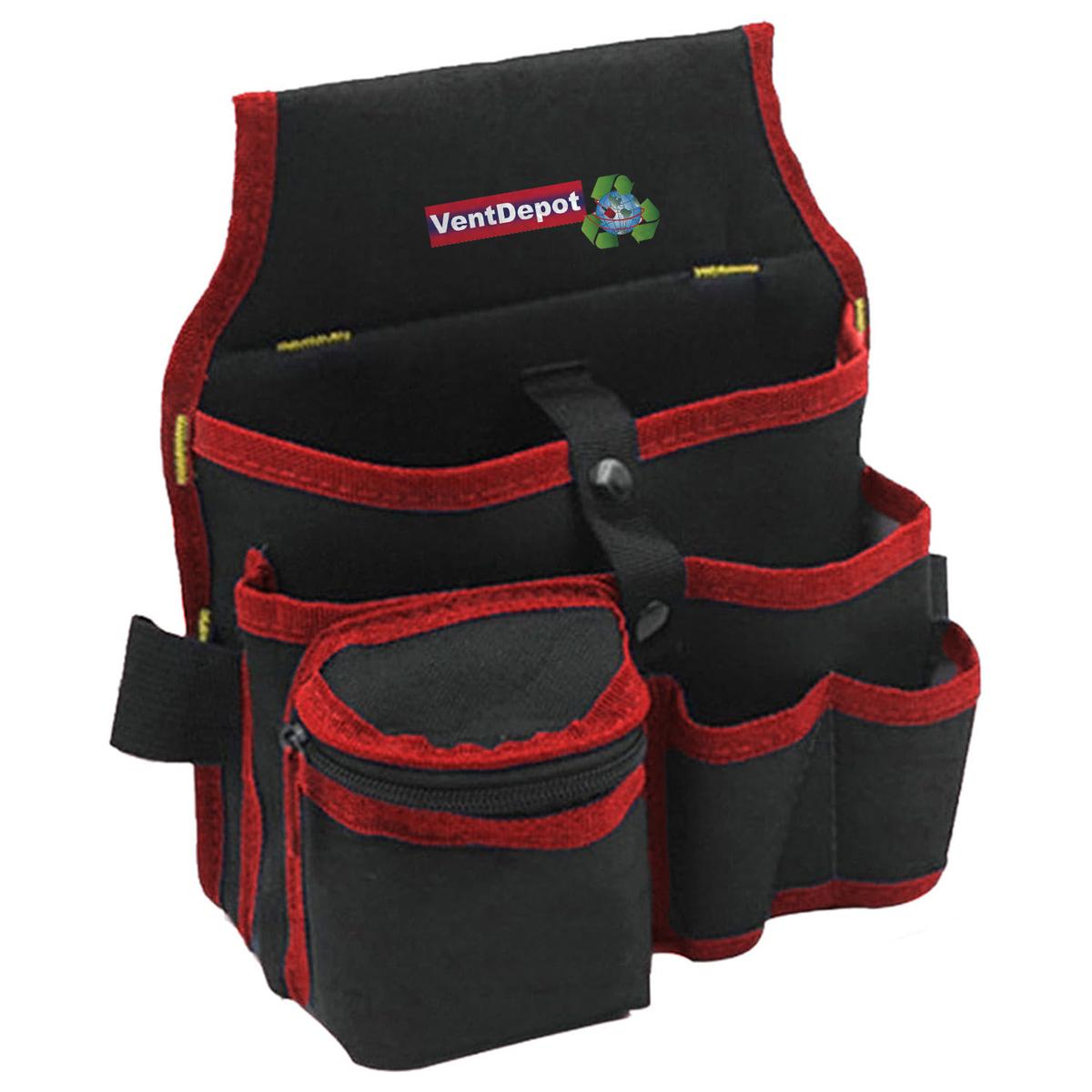 Bolsa De Almacenamiento Ventdepot  Mxorr-001 1 Pieza Negro Y Rojo