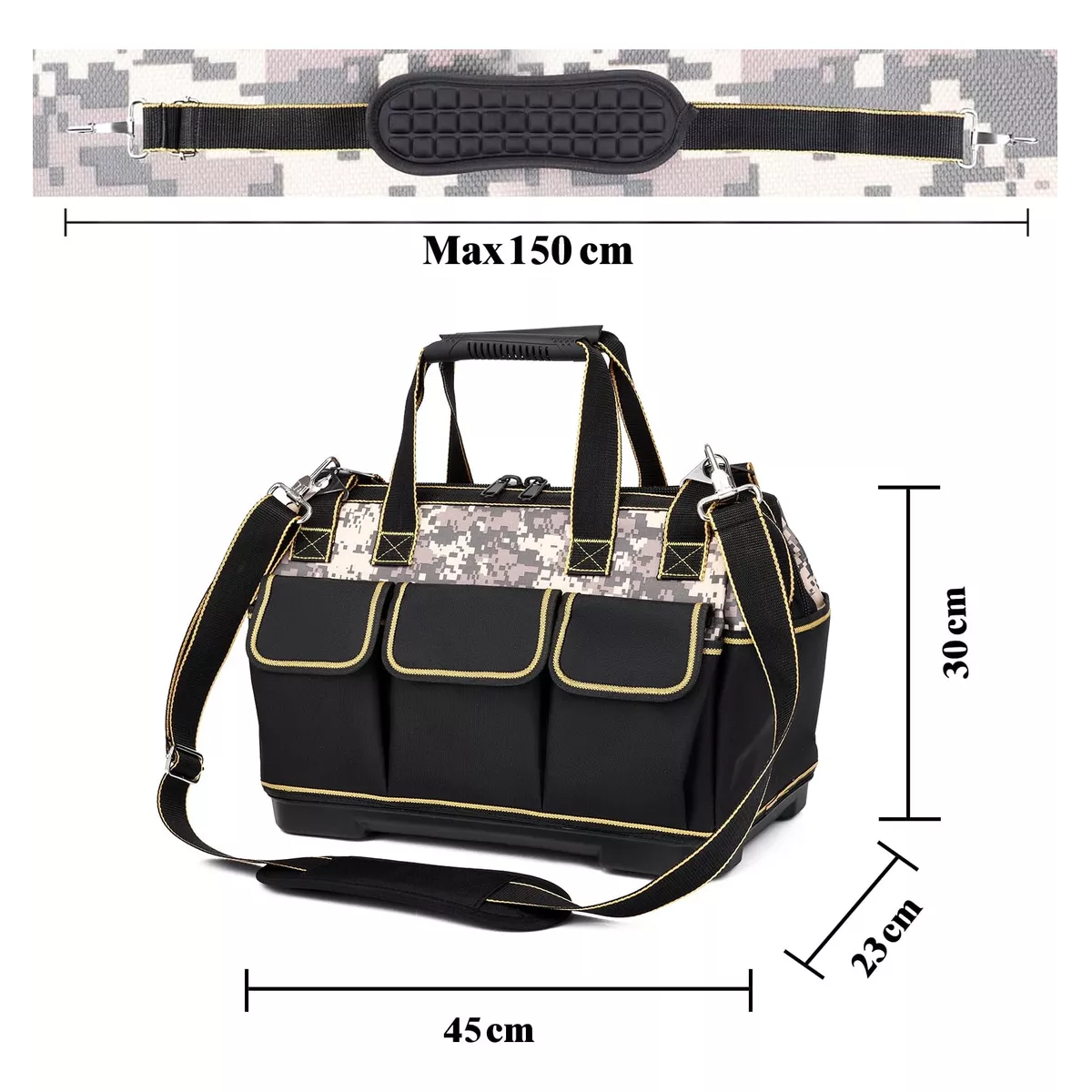 Foto 4 pulgar | Bolsa Herramientas Electricista Eo Safe Imports Multicolor