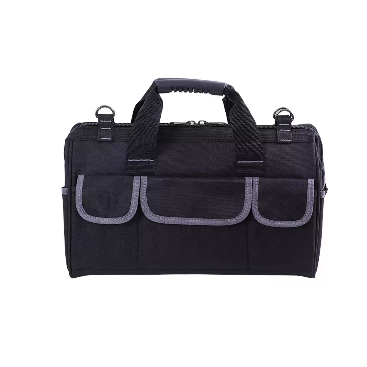 Bolsa De Herramientas Mochila Electricista Multifuncional Eo Safe Imports Esi-18316 Negro
