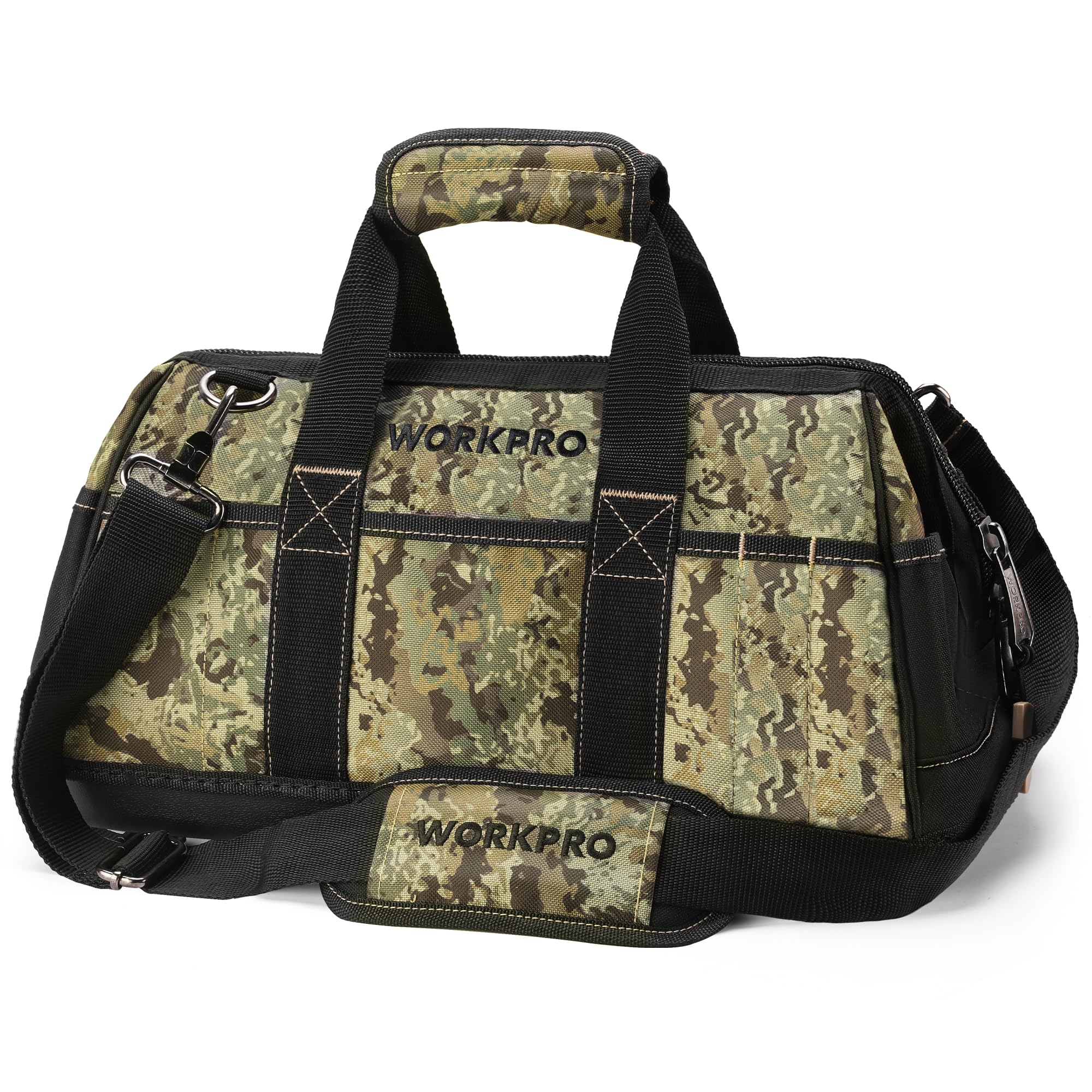 Foto 2 pulgar | Bolsa De Herramientas Workpro De 16 Pulgadas De Ancho, Tela Oxford Impermeable - Venta Internacional.