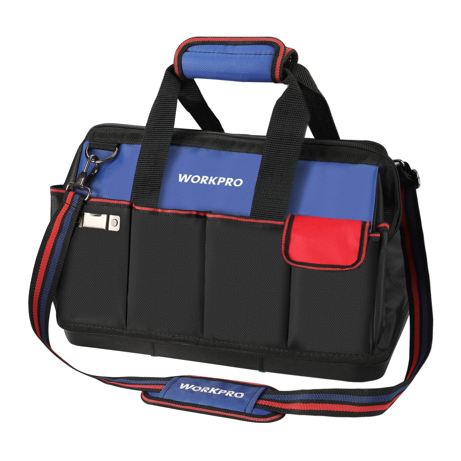 Foto 2 pulgar | Bolsa De Herramientas Workpro Impermeable De 18 Pulgadas Con 20 Bolsillos Y Correa - Venta Internacional.
