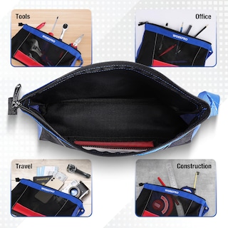 Foto 4 | Paquete de 2 Bolsas para Herramientas Workpro 12 con Cremallera - Venta Internacional