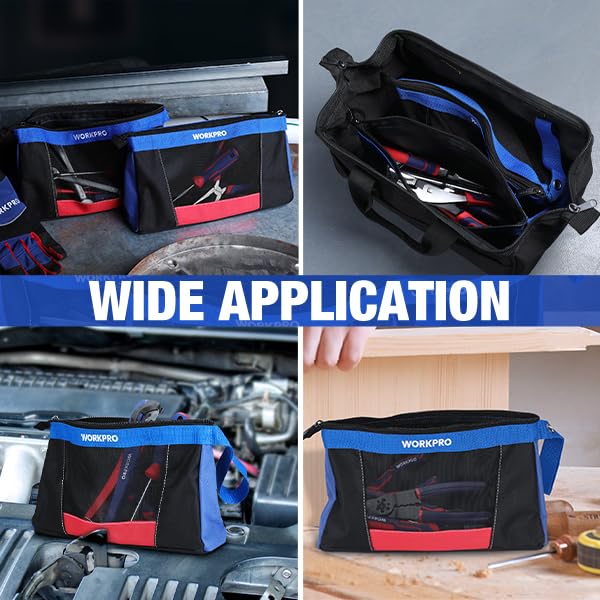 Foto 6 pulgar | Paquete de 2 Bolsas para Herramientas Workpro 12 con Cremallera - Venta Internacional