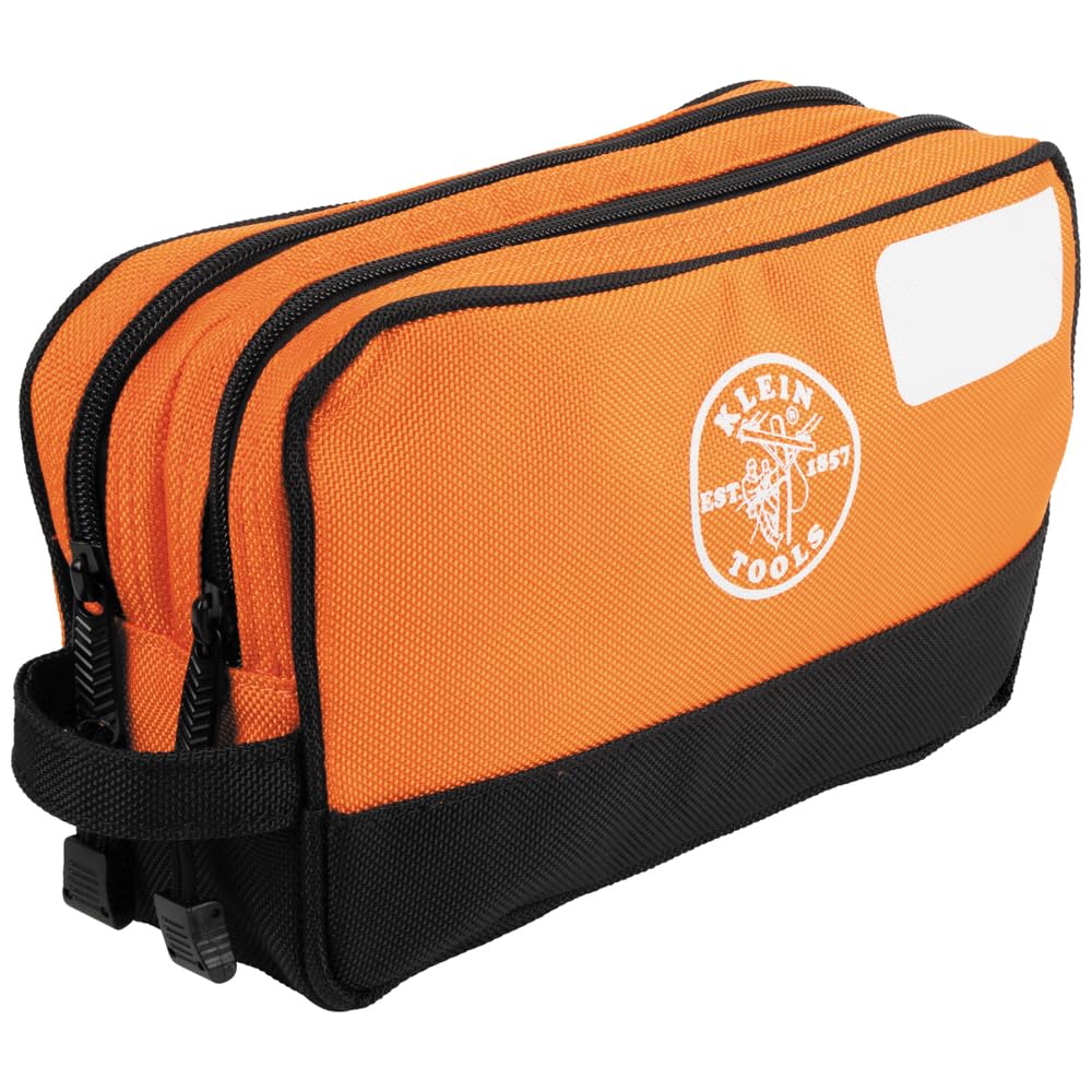 Foto 1 | Bolsa Para Herramientas Con Cierre Klein Tools 55582 Con Compartimentos Dobles - Venta Internacional.