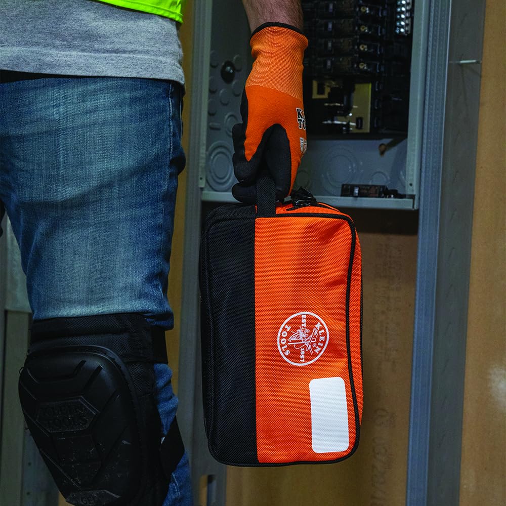 Foto 5 | Bolsa Para Herramientas Con Cierre Klein Tools 55582 Con Compartimentos Dobles - Venta Internacional.