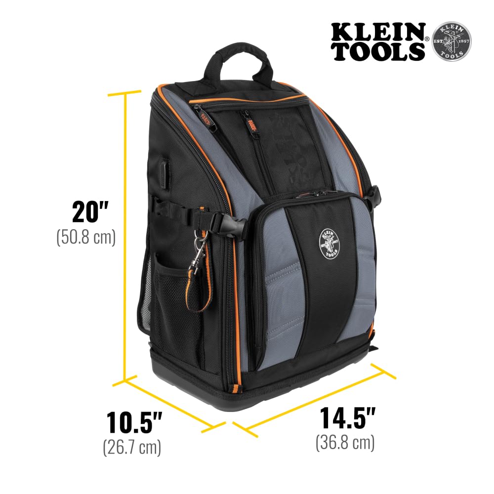 Foto 5 pulgar | Mochila Para Herramientas Klein Tools 62482 Tool-station Pro 27 Bolsillos - Venta Internacional.
