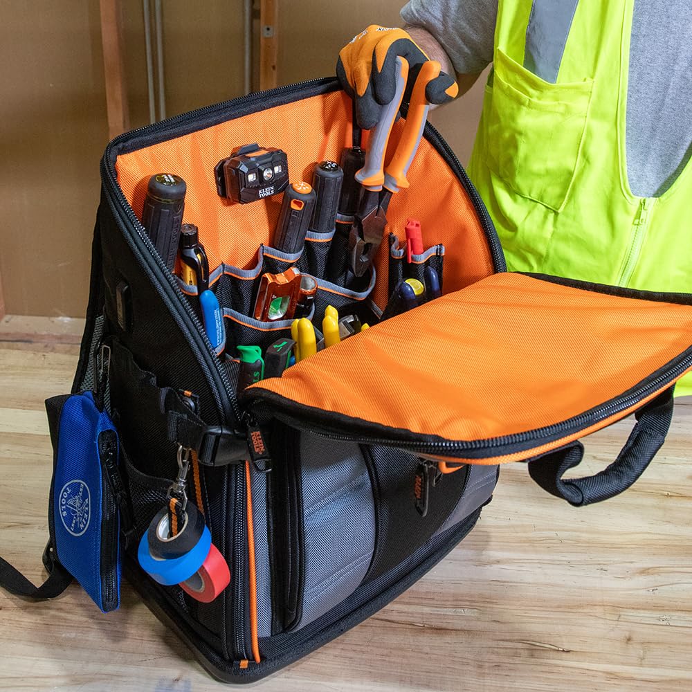 Foto 7 pulgar | Mochila Para Herramientas Klein Tools 62482 Tool-station Pro 27 Bolsillos - Venta Internacional.