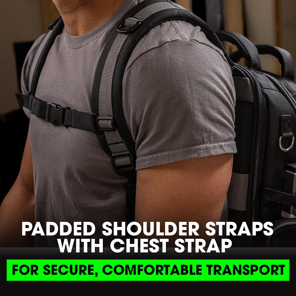 Foto 5 pulgar | Sistema De Almacenamiento Jobsite Mochila Flex Stack Pack De 16 Pulgadas - Venta Internacional.