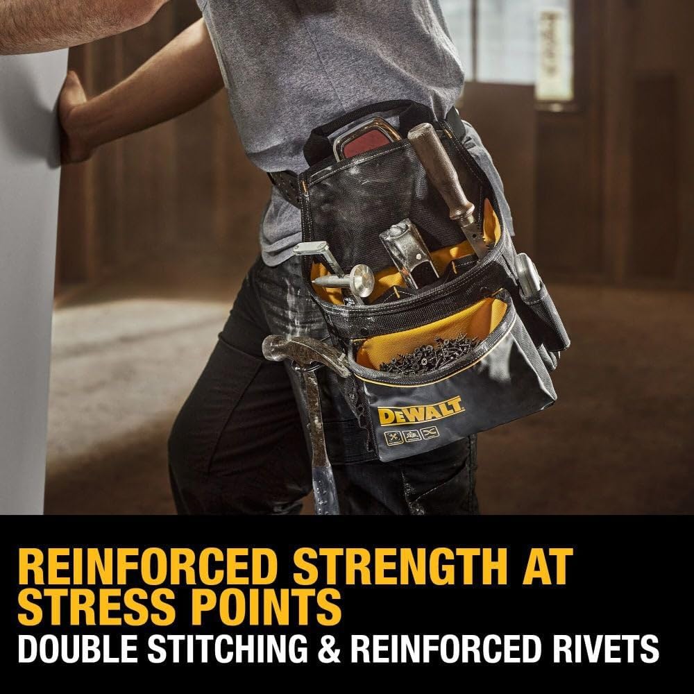 Foto 3 pulgar | Funda Dewalt: Bolsa Individual Con 12 Bolsillos Y Trabilla Para Martillos - Venta Internacional.