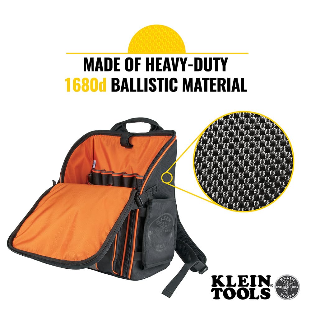 Foto 5 pulgar | Mochila Para Herramientas Klein Tools 55482 Con 21 Bolsillos - Venta Internacional.