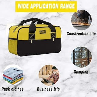 Foto 7 | Bolsa Organizadora De Herramientas Fastech Impermeable De 14 Pulgadas, Amarilla - Venta Internacional.