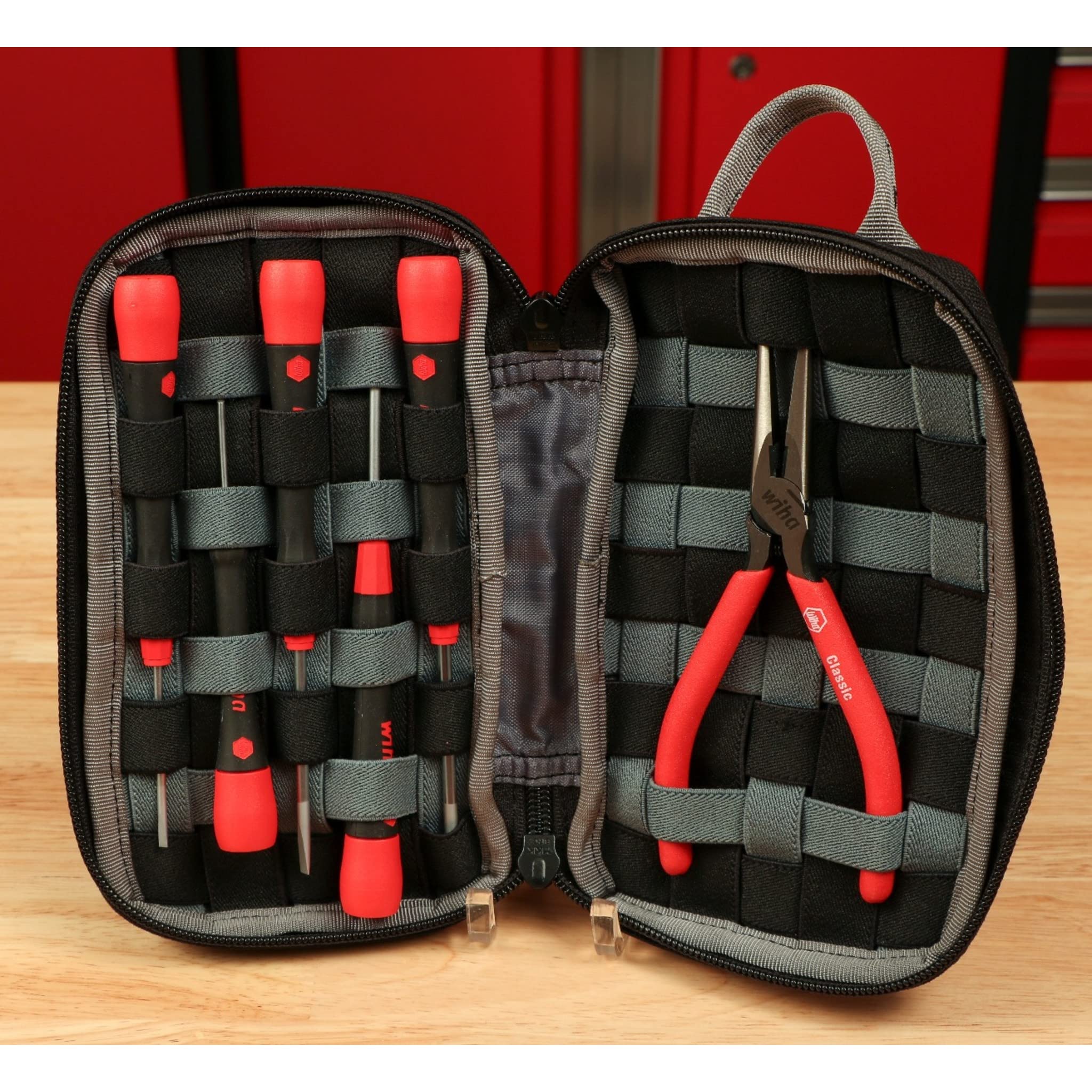 Foto 6 pulgar | Funda Multiusos Wiha 91472 Cordura Organizadora Con Cremallera - Venta Internacional.