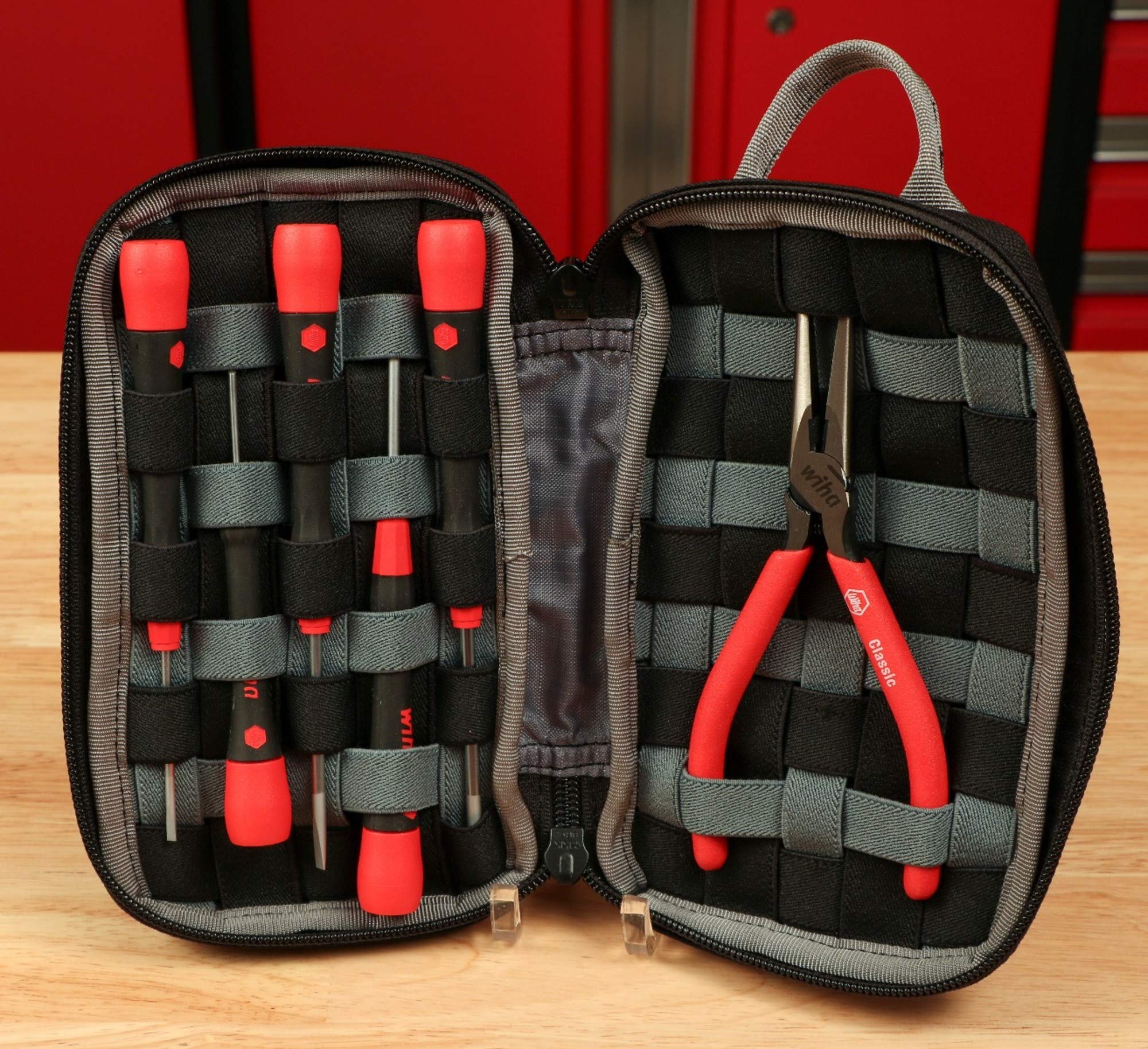 Foto 7 pulgar | Funda Multiusos Wiha 91472 Cordura Organizadora Con Cremallera - Venta Internacional.
