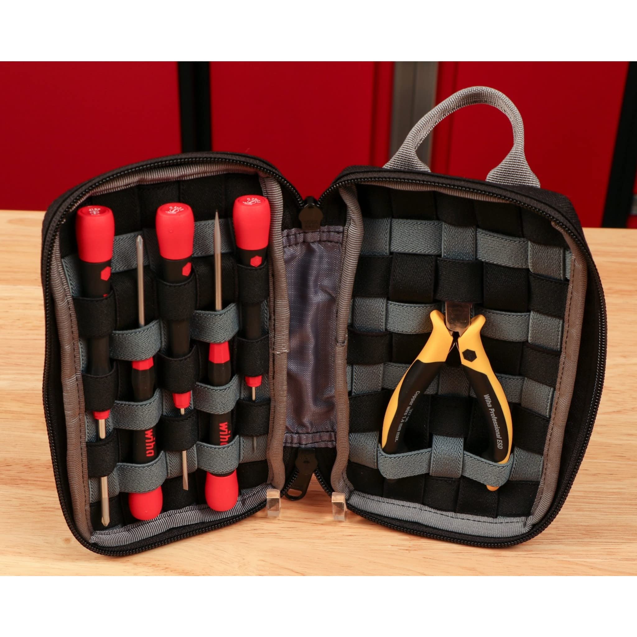 Foto 8 pulgar | Funda Multiusos Wiha 91472 Cordura Organizadora Con Cremallera - Venta Internacional.